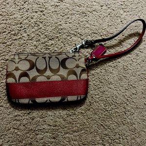 Coach wristlet